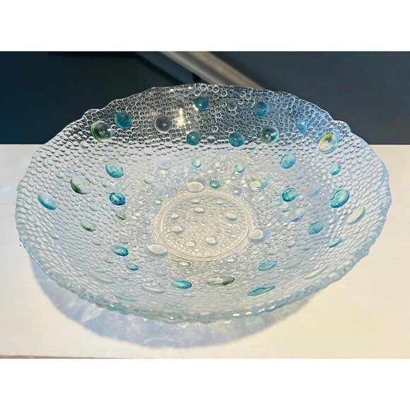 6 Vintage Retro Asteroid 8" Art Glass Serving Bowl by Jan Sylwester Drost – MCM - Picture 1 of 7